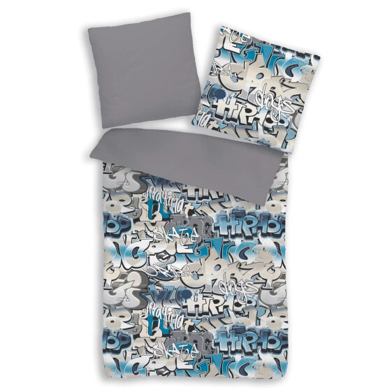 Комплект постельного белья MTOnlinehandel "ГРАФФИТИ DAY" для детской и подростковой комнаты