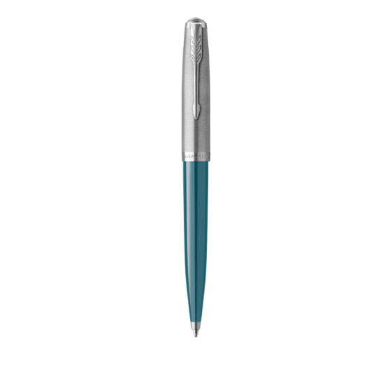 Parker 51 - Clip - Twist retractable ballpoint pen - Refillable - Black - 1 pc(s) - Medium