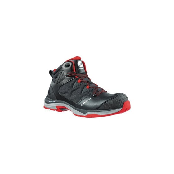 Albatros Sicherheitsstiefel ULTRATRAIL BLACK MID Größe 41 schwarz/rot S3 ESD HRO SRC EN ISO 20345 Glattleder