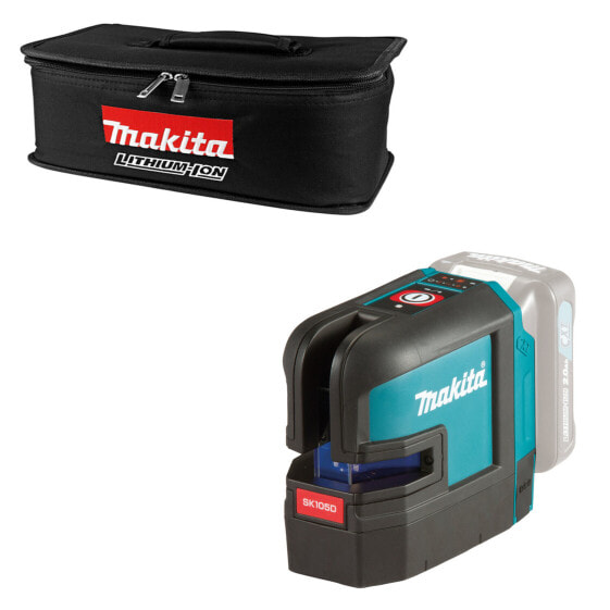 Makita Akku-Kreuzlinienlaser rot 12V max. SK105DZ in Transporttasche