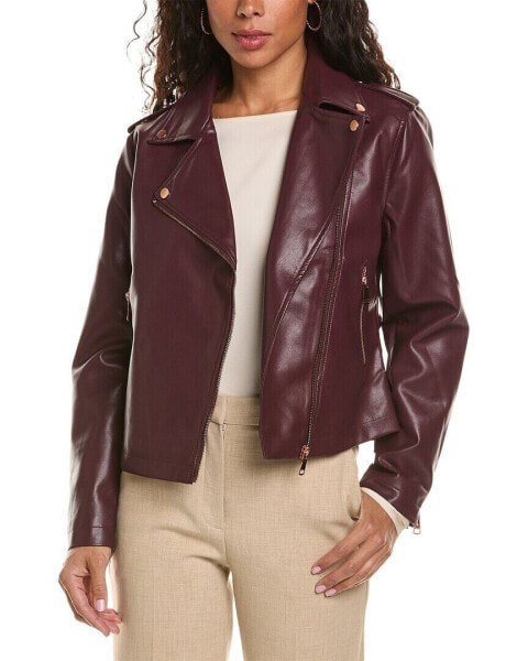 Jaclyn Smith Moto Jacket Women's