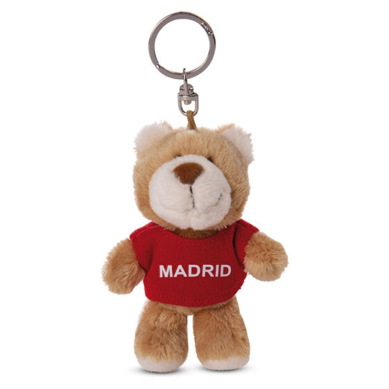 Игрушка-подвеска NICI Медвежонок Футболка Мадрид 10 см Брелок
