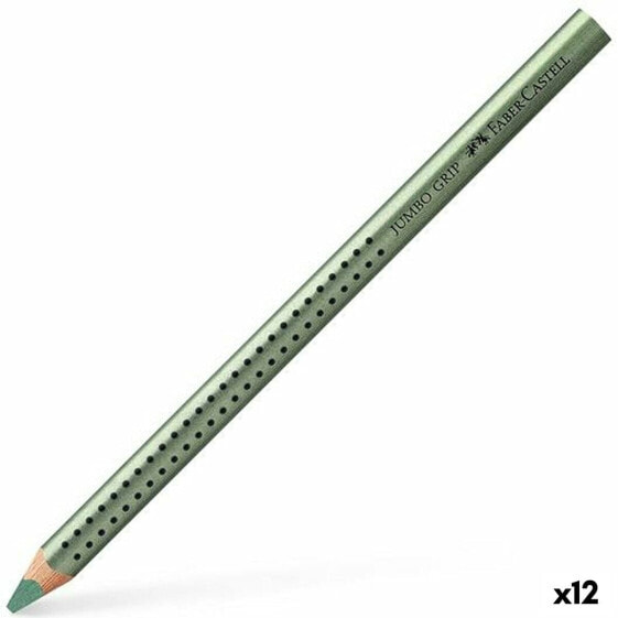 Цветные карандаши Faber-Castell Зеленые Металлические (12 штук)