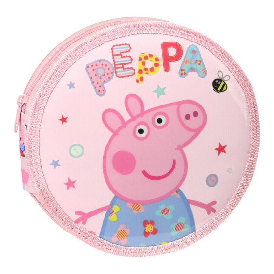 Пенал для школьных принадлежностей Peppa Pig Having Fun Розовый (18 штук)
