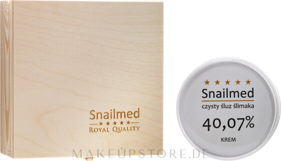 Anti-Müdigkeit Gesichtscreme mit Schneckenschleimextrakt und Avocadoöl - Snailmed Royal Quality 15 ml