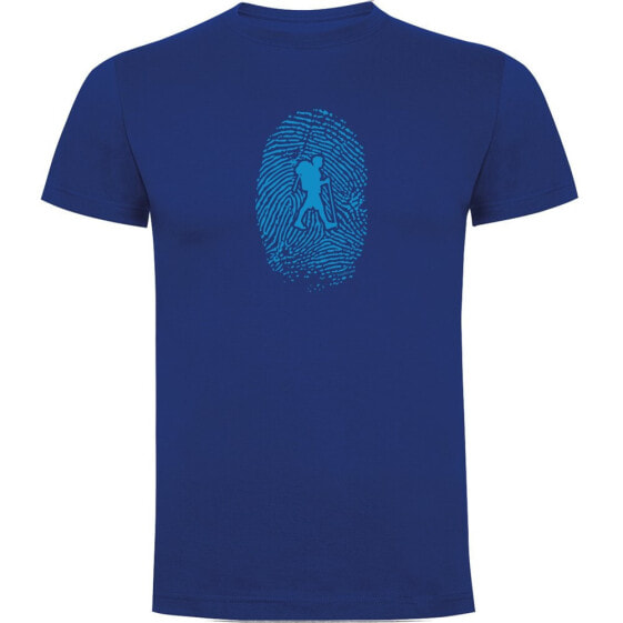 KRUSKIS Hiker Fingerprint short sleeve T-shirt