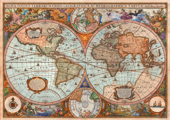 Schmidt Spiele Ancient World Map - Contour puzzle - 3000 pc(s) - Maps - Adults - 12 yr(s)