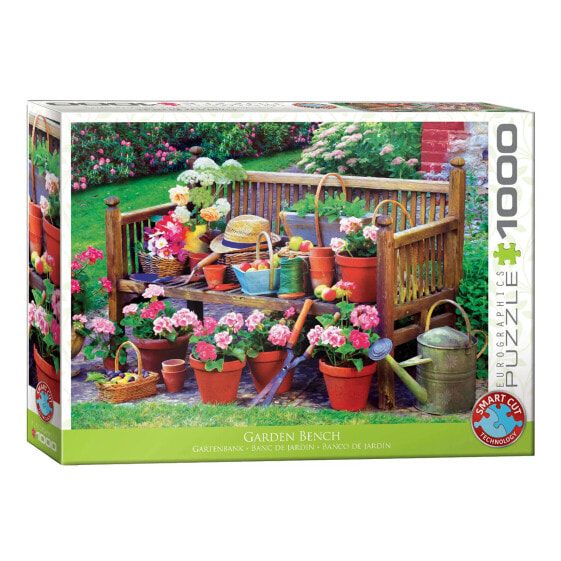 Puzzle Gartenbank 1000 Teile