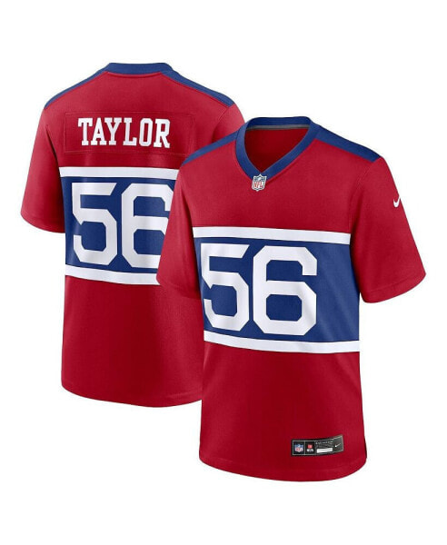 Men's Lawrence Taylor Century Red New York Giants Alternate Retired Player Game Jersey