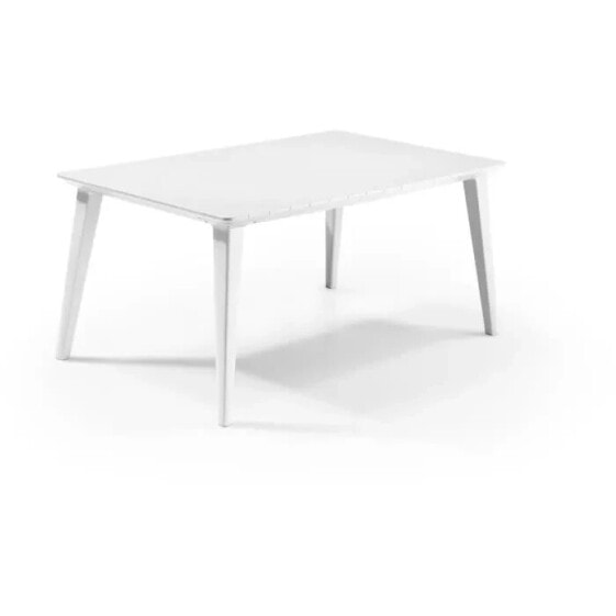 Стол ALLIBERT Lima Tisch 160 6 Personen - Zeitgenssisches Design - Wei