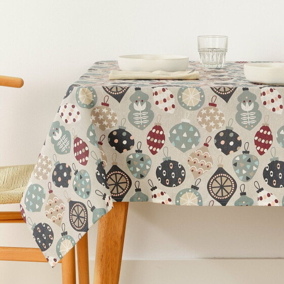 Stain-proof resined tablecloth Belum Merry Christmas 140 x 140 cm