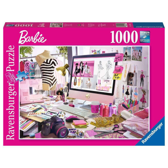 Пазл развивающий Ravensburger Barbie 1000 элементов