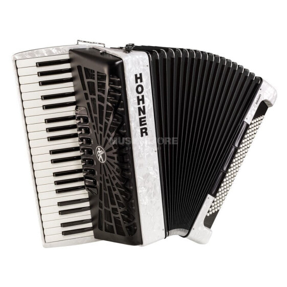 Hohner Bravo III 120 white silent key