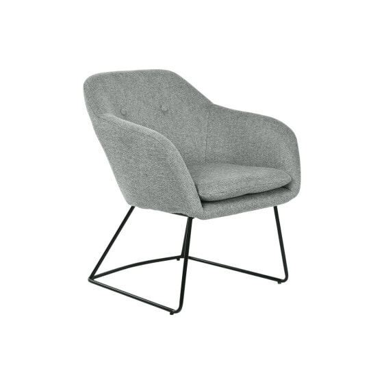 Кресло мягкое Home ESPRIT Чёрный Зеленый Металл 63 x 64 x 70 cm
