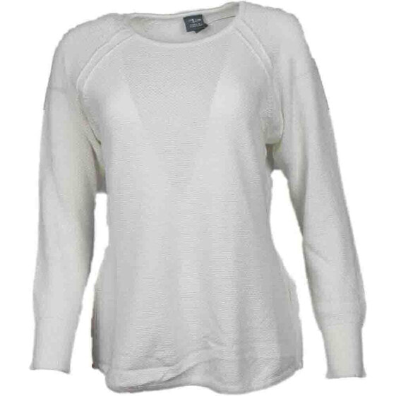 Page & Tuttle Raglan Crew Neck Sweater Womens Size XL P16S59-WHT