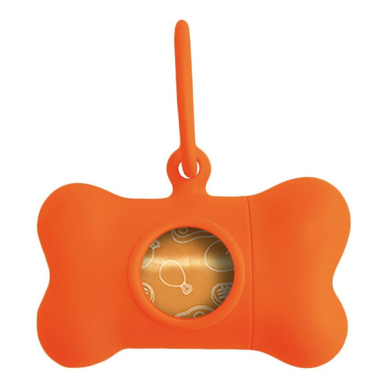 Дозатор для мешков United Pets Bon Ton Neon Оранжевый (8 x 4,2 x 5 см)