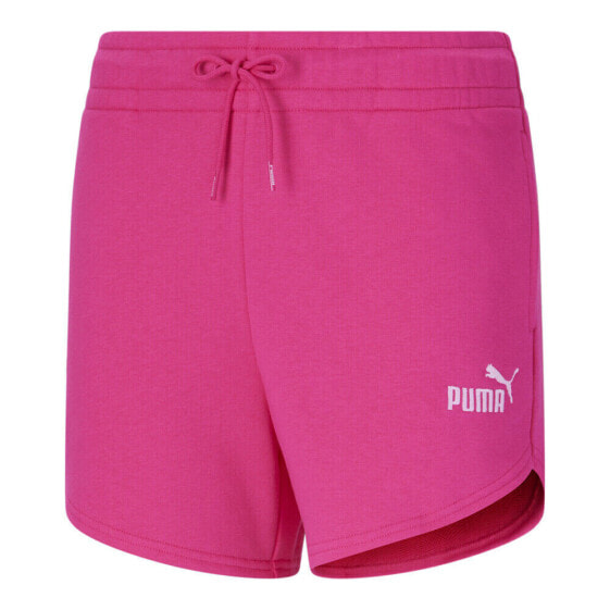 Puma Ess Short Ft 3" Womens Pink Casual Athletic Bottoms 67650925