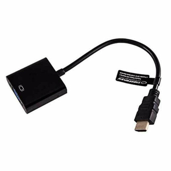 Адаптер HDMI—VGA GEMBIRD S0223205 1080 px 60 Hz Чёрный 15 cm