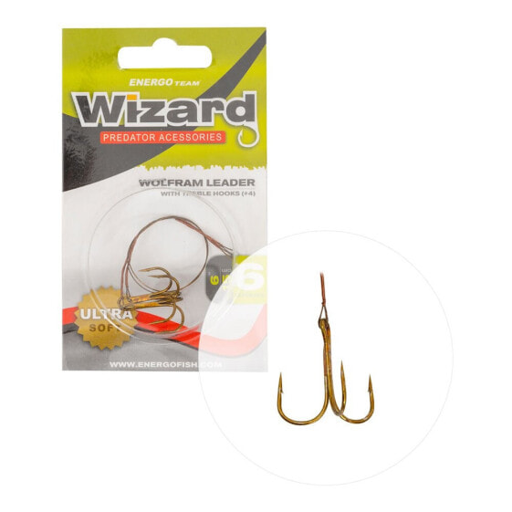 WIZARD Tied Hook 6kg 15 cm