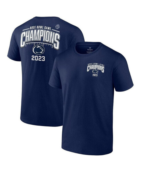 Men's Navy Penn State Nittany Lions 2023 Rose Bowl Champions T-shirt