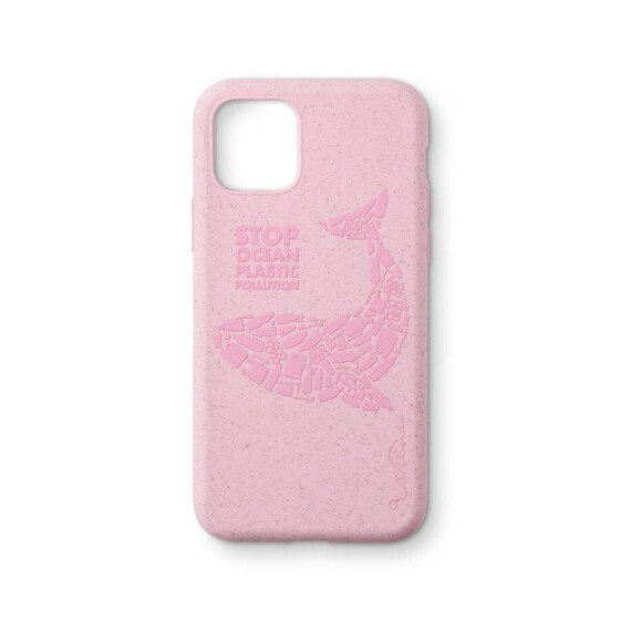 Fashiontekk Wilma Whale Tone in Tone - Cover - Apple - Apple iPhone 11 Pro - 14.7 cm (5.8") - Pink