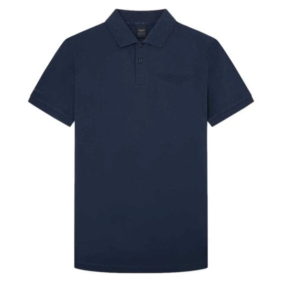 HACKETT Am Emboss Bk short sleeve polo