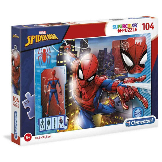 CLEMENTONI Puzzle Spiderman 104 Pieces