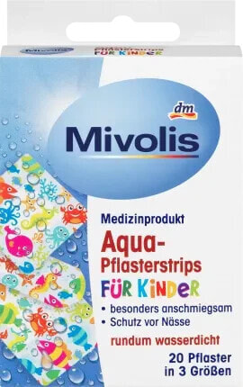 Aqua-Pflasterstrips für Kinder, 20 St