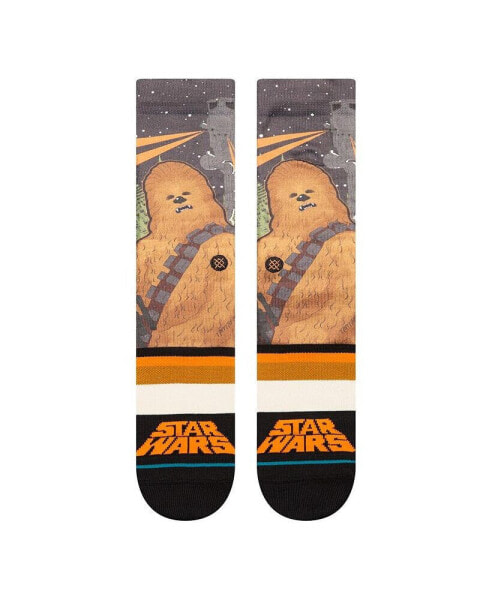 Men's and Women's Chewbacca Star Wars FreshTek Crew Socks