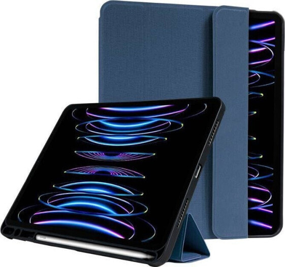 Etui na tablet Crong Crong FlexFolio Etui iPad Pro 11 (2022-2021) / iPad Air 10.9 (5-4 gen.) z funkcją Apple Pencil (niebieski)