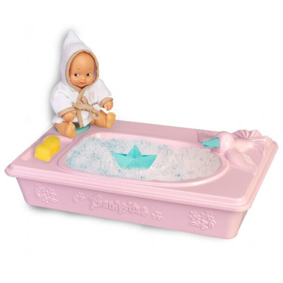 FAMOSA Barriguitas Tub With Baby Figure