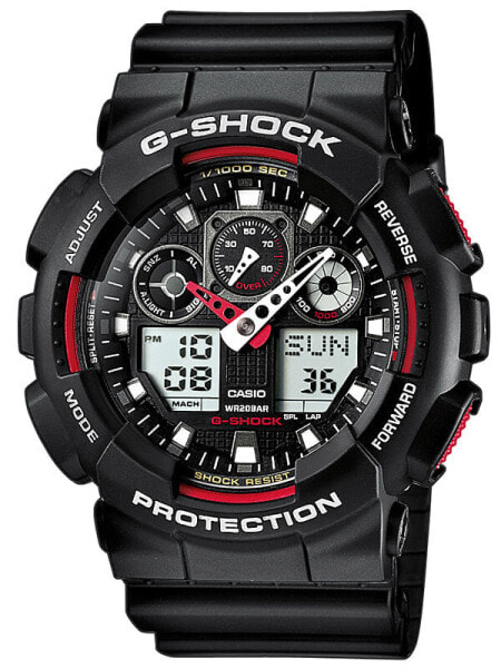 CASIO GA-100-1A4ER G-SHOCK 51mm 20 ATM