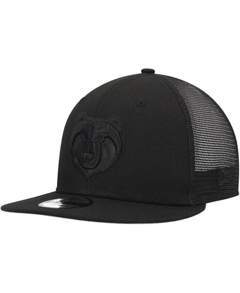Men's Black Memphis Grizzlies Classic 9FIFTY Trucker Snapback Hat