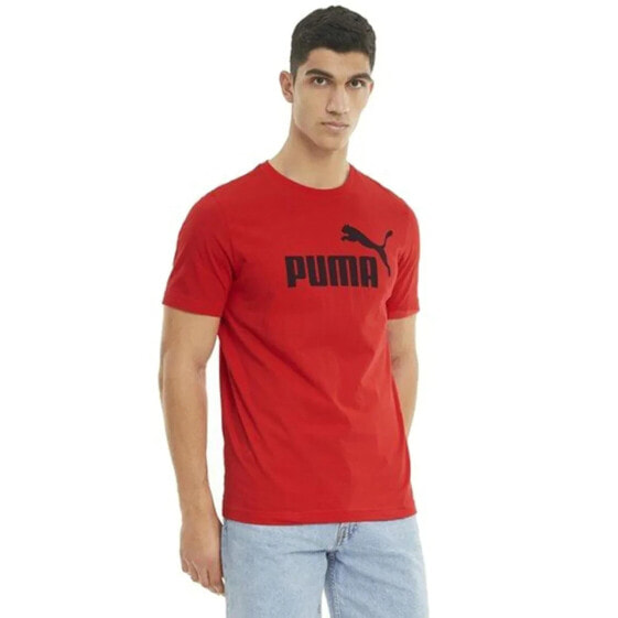Футболка мужская PUMA PESS Logo Tee-High Risk Red Erkek