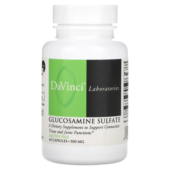 Glucosamine Sulfate, 500 mg, 60 Capsules