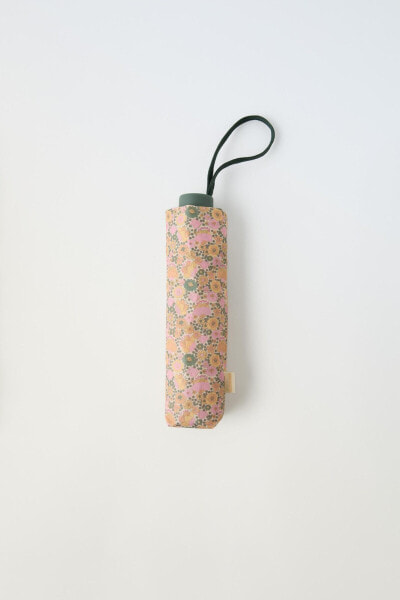 FLORAL FOLDING UMBRELLA