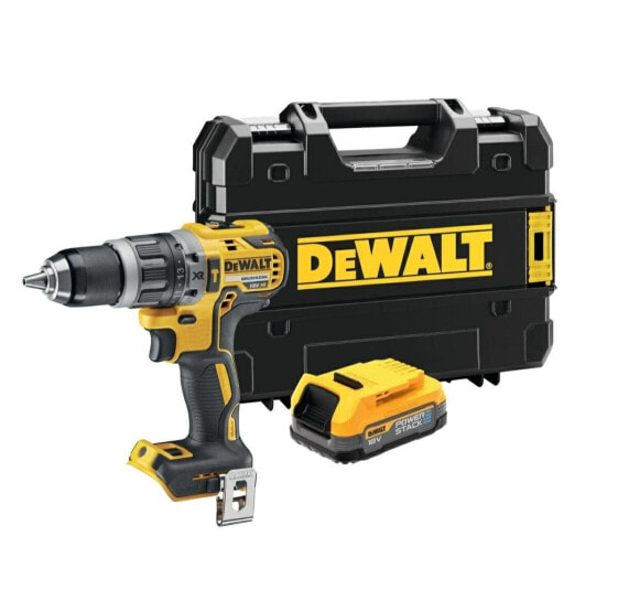 Dewalt Drilling and удара по распятию 18 В 70/27 нм 1x1.7ah powerstack tstak dcd796e1t