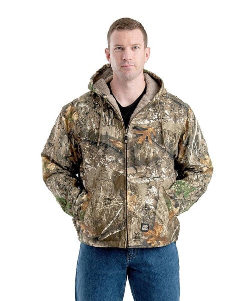 Men's Heartland Washed Duck Hooded Work Coat