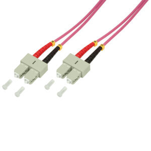 LogiLink FP4SC03 - 3 m - OM4 - Cable - Network 3 m - Fiber Optic Multimode fiber