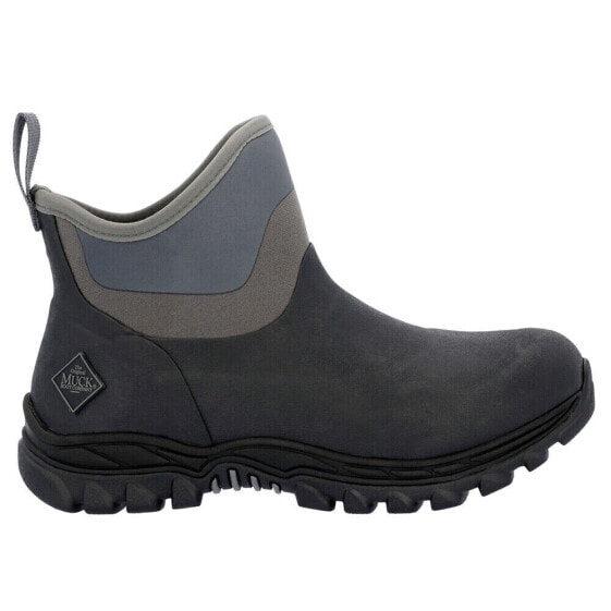 Muck Boot Arctic Sport Ii Ankle Pull On Womens Black Casual Boots AS2A001