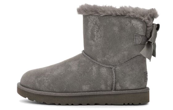 Угги женские UGG Bailey Bow Glimmer 1125795-CHRC, российский размер 37, угги женские, цвет мультицвет, короткие, от UGG.