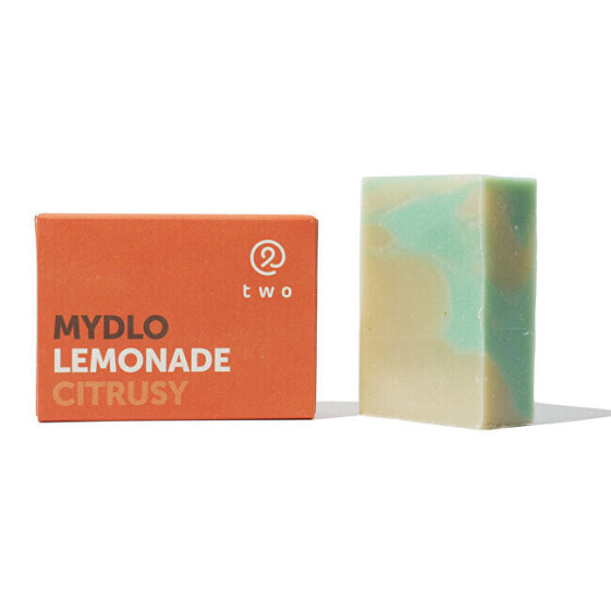 Кусковое мыло two cosmetics LEMONADE для нормальной и жирной кожи, 100 г