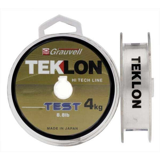Леска TEKLON Test 10x100 м, сопротивление лейбла, параллельное наматывание.