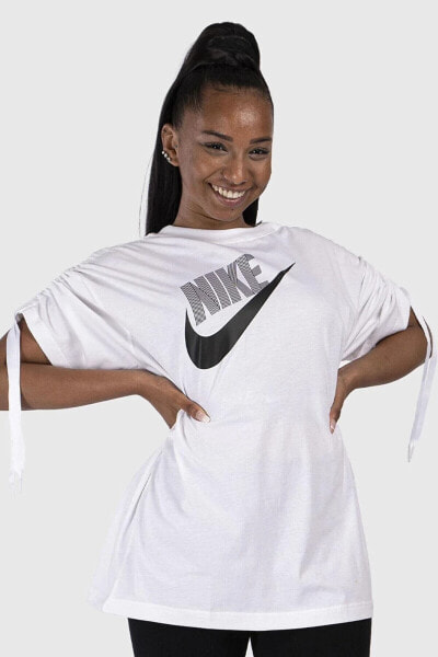 Sportswear Dance Short-Sleeve Oversize Kesim Kadın Spor Tişört