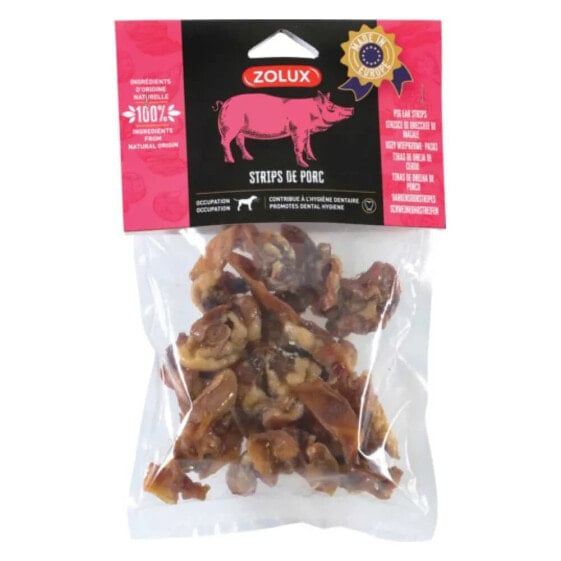 ZOLUX Pork Strips 200g dog treat