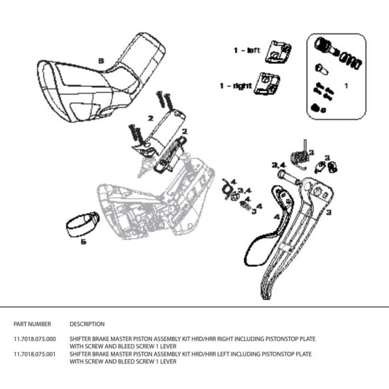 SRAM Shifter Brake Piston Left