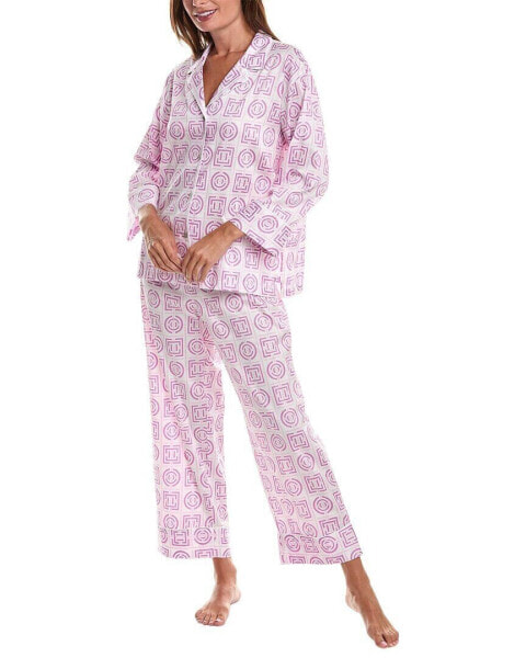 Natori 2Pc Infinity Sateen Pajama Set Women's