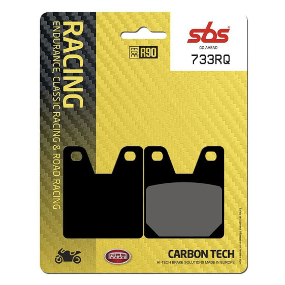 SBS Rq Hi-Tech Road Racing 733RQ Carbon Organic Brake Pads