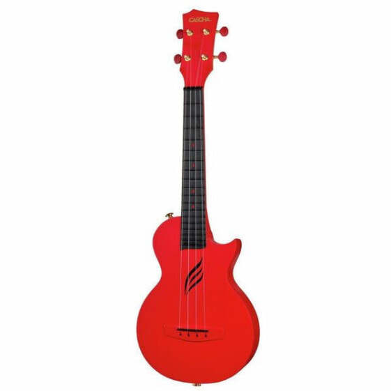 Cascha Carbon Concert Ukulele Set RD