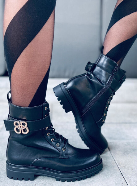 Ботинки Wiki Black Military Boots